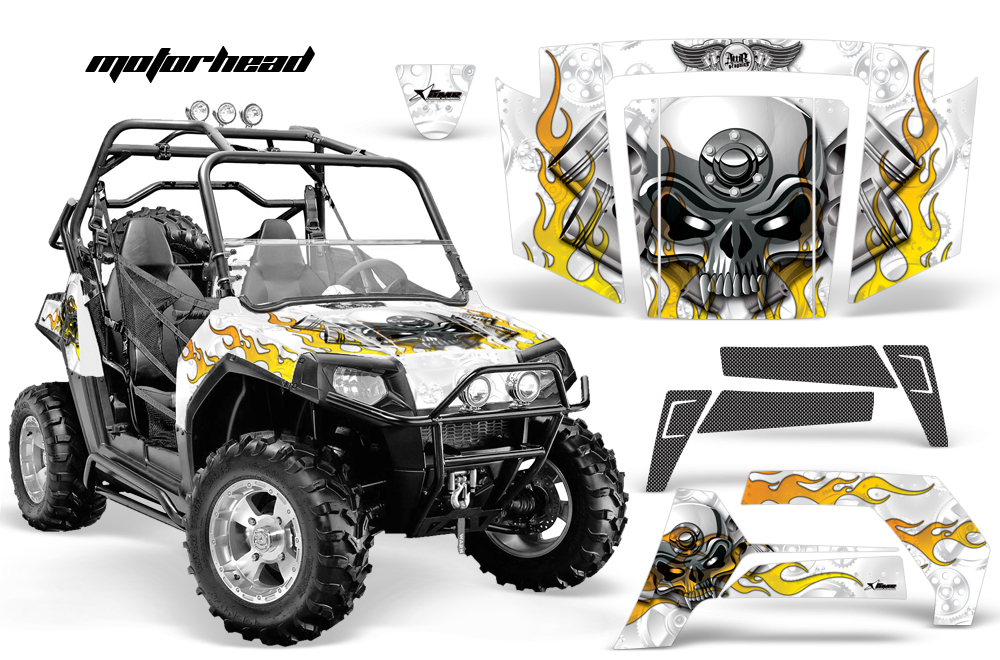 Polaris RZR 800 WHITE Motorhead